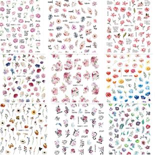 �羳���״��������N���r��С��3D�Nָ�ױ��z�N �������N 9pcs