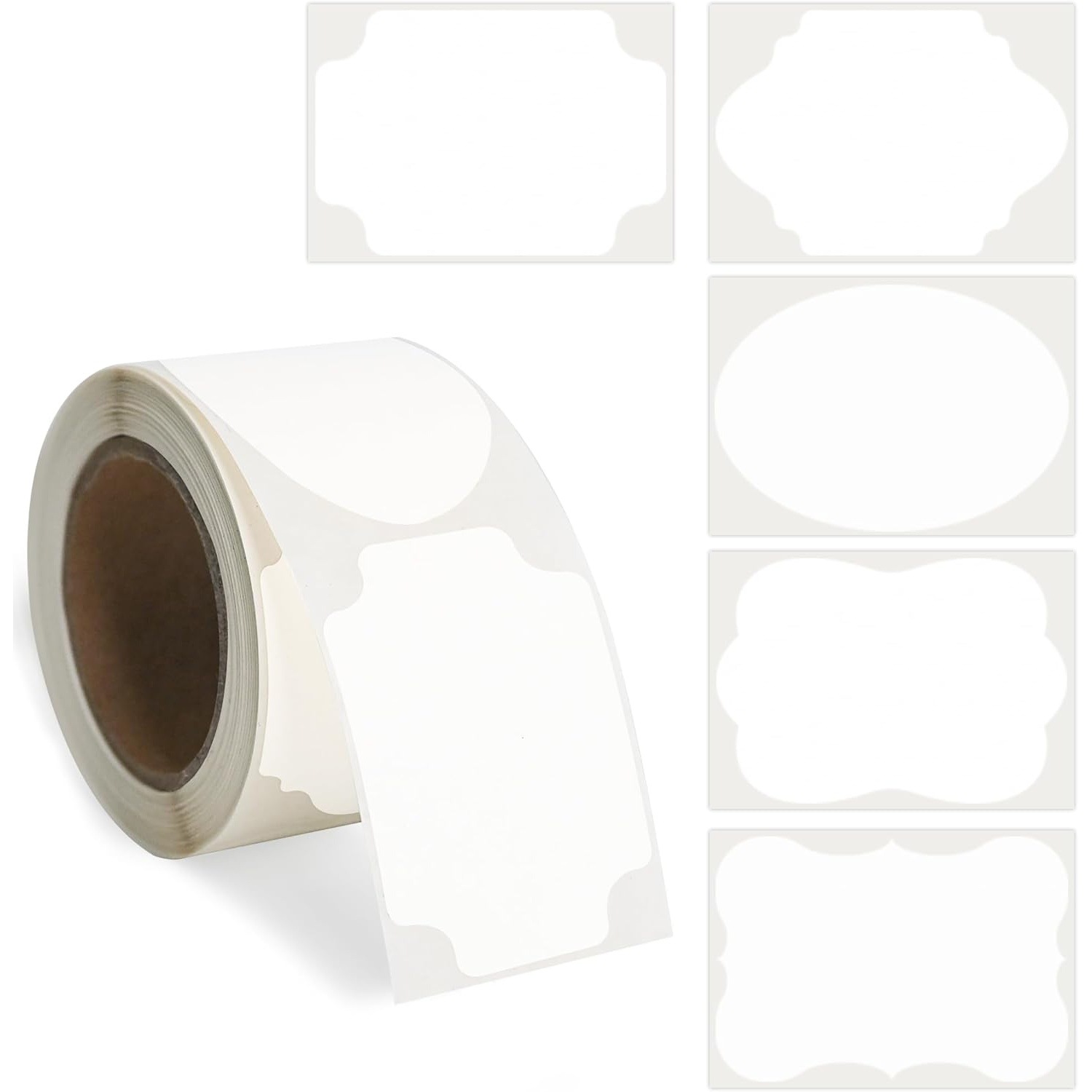 可溶水食品标签分装适用于玻璃罐定 制跨境溶解标签水溶性不干胶