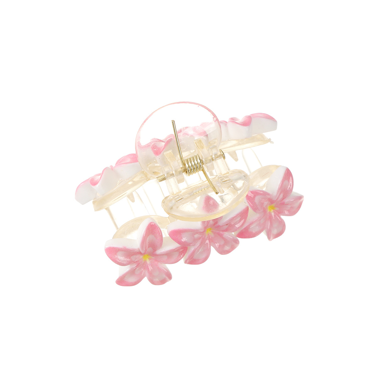 15g Weight Hair Clip, Hair Claws Hair Accessories Type 1 Piece, 1 Set Quantity Casual, Holiday, Daily Occasion Plastic Material Flower Pattern All Seasons Season Women's Gender Elegant, Lady Style Elegant Lady Women's Flower Plastic Hair Clip Hair Claws 6