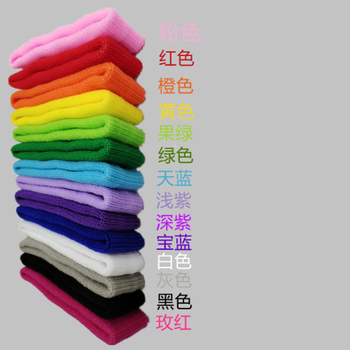 Outdoor sports sweat-absorbent towel headband for men and women, fashionable fitness yoga headscarf, children's hairband, forehead protector hoop