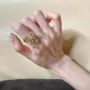 超闪气质镶嵌时尚百搭指环