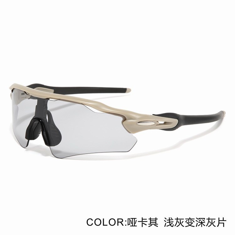 プロのサイクリングゴーグルクロスボーダー新しいスポーツランニングサングラス卸売カラフルな TR90 近視日焼け止め男性|undefined