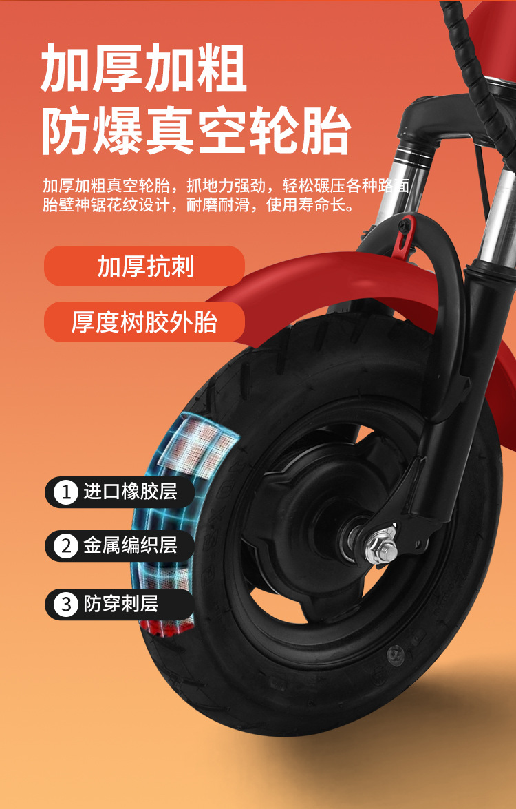 New Model Electric Scooter Without Registration, Lithium Battery Two-Wheeled Scooter for Men and Women, Portable Folding Electric Wholesale