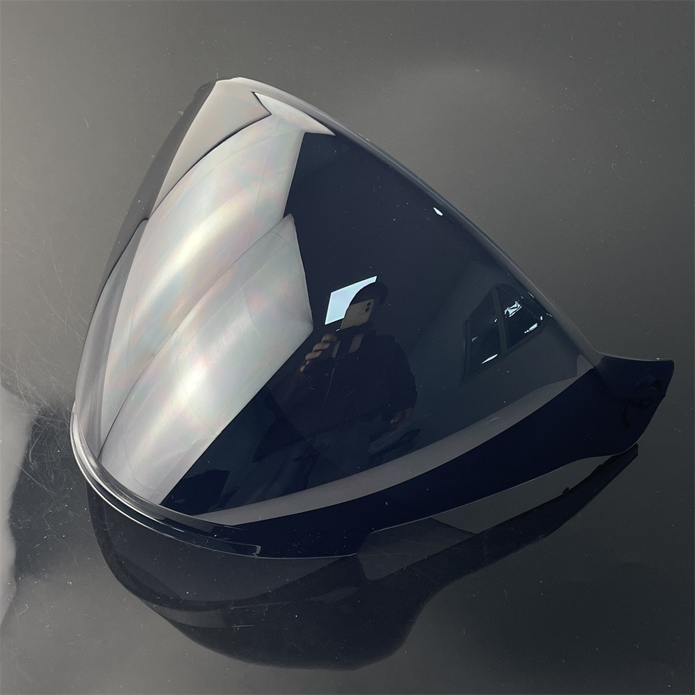 S30 Motorcycle Helmet Lens Is Suitable for G263/Jet-3 Half Helmet Lens Electroplated Sun Protection and Windproof Helmet Accessories