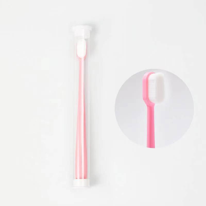 핑크 플랫 헤드 + 투명 튜브