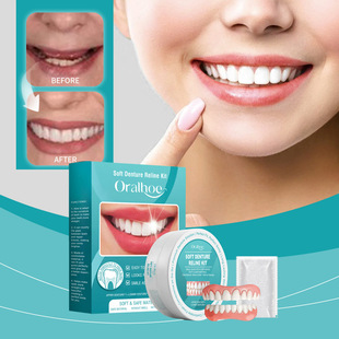 ORALHOE Denture Modification suit Beautiful Teeth Denture Cover Modification Teeth Comfortable Beautiful Beauty Cover