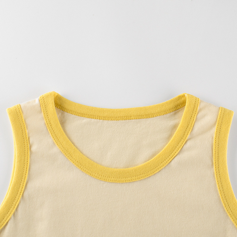 27kids ropa infantil verano nuevos productos 2025 chaleco coreano infantil dibujos animados ropa de bebé niño dropshipping transfronterizo