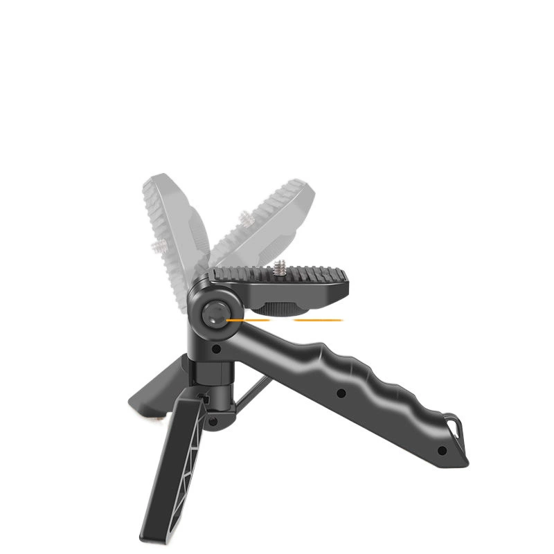 Mobile phone, double-sided tubing, table tripod
