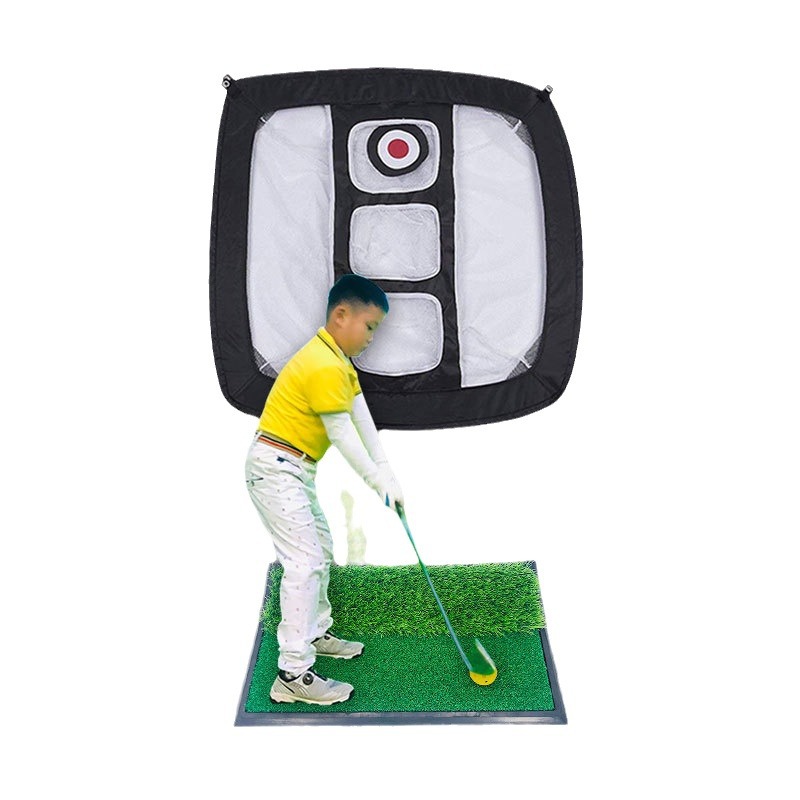 Golf interior swing práctica Mat fábrica al por mayor de golf huelga estera larga y corta hierba gruesa entrenador de golf