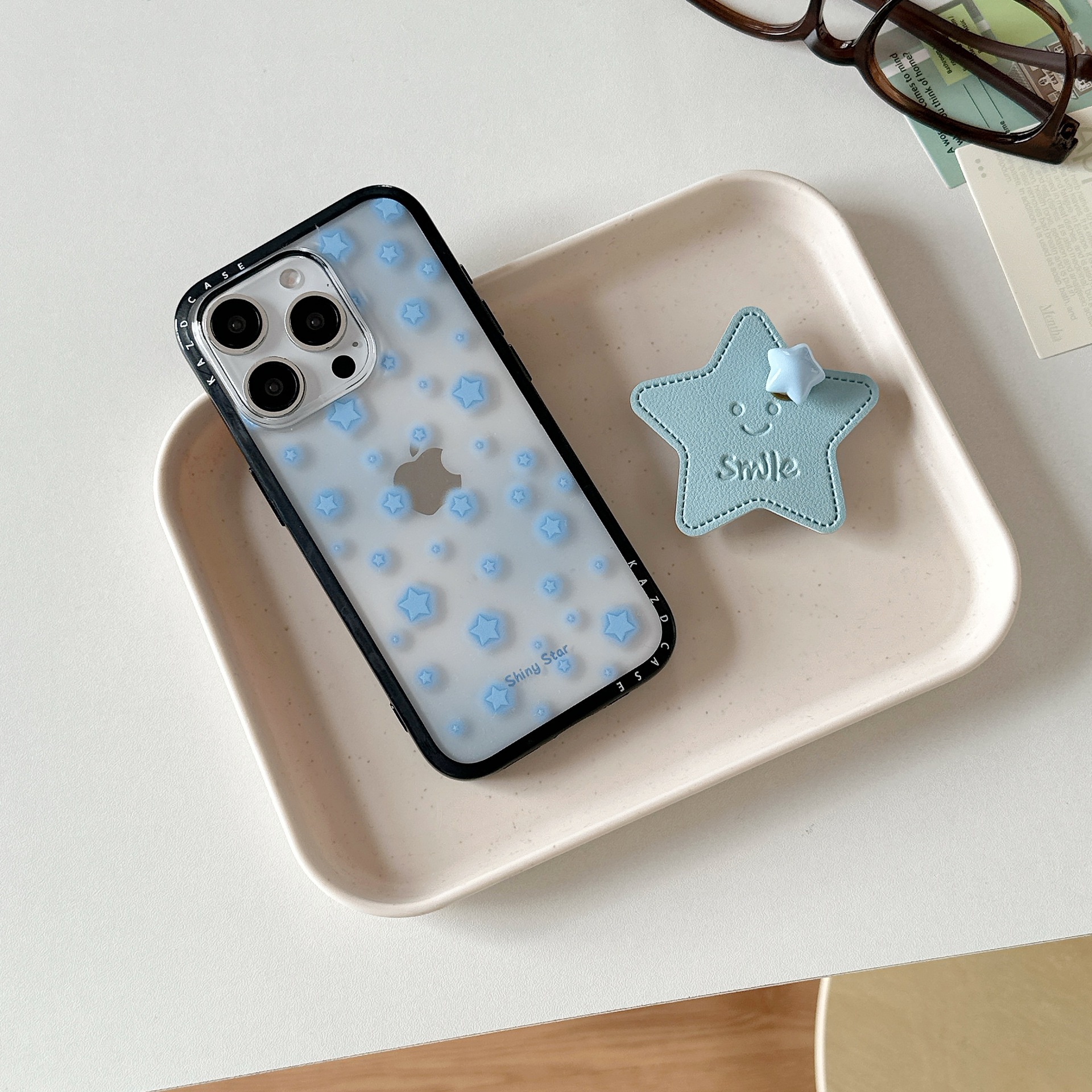 Pantalla completa de viento ins, estrellas florecientes, adecuado para Apple 16ProMax, funda para teléfono móvil 15Pro, simple 14/13 nuevo 16Pro