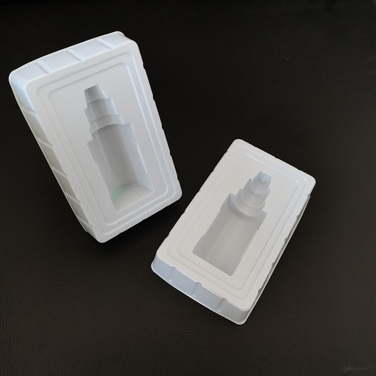 阳光塑业批发瓶子吸塑包装盒 一只瓶托吸塑内托 塑料包装内芯内托