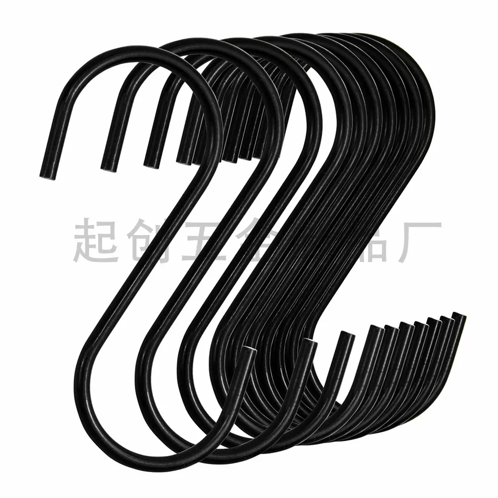 亚马逊 s挂钩 小s勾 s挂勾 钩子金属 厨房 s 钩 S型百货挂钩 金属