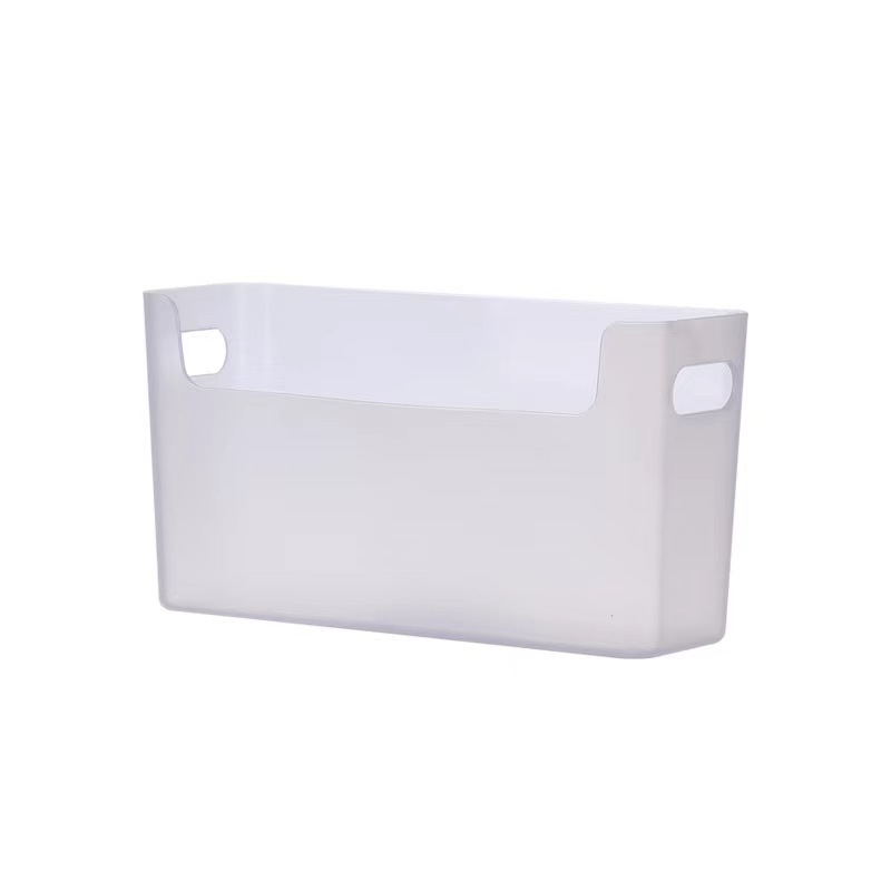 Nuevo espejo gabinete en forma de U boca caja de almacenamiento cosméticos almacenamiento rack transparente caja de artículos diversos baño lavabo almacenamiento rack