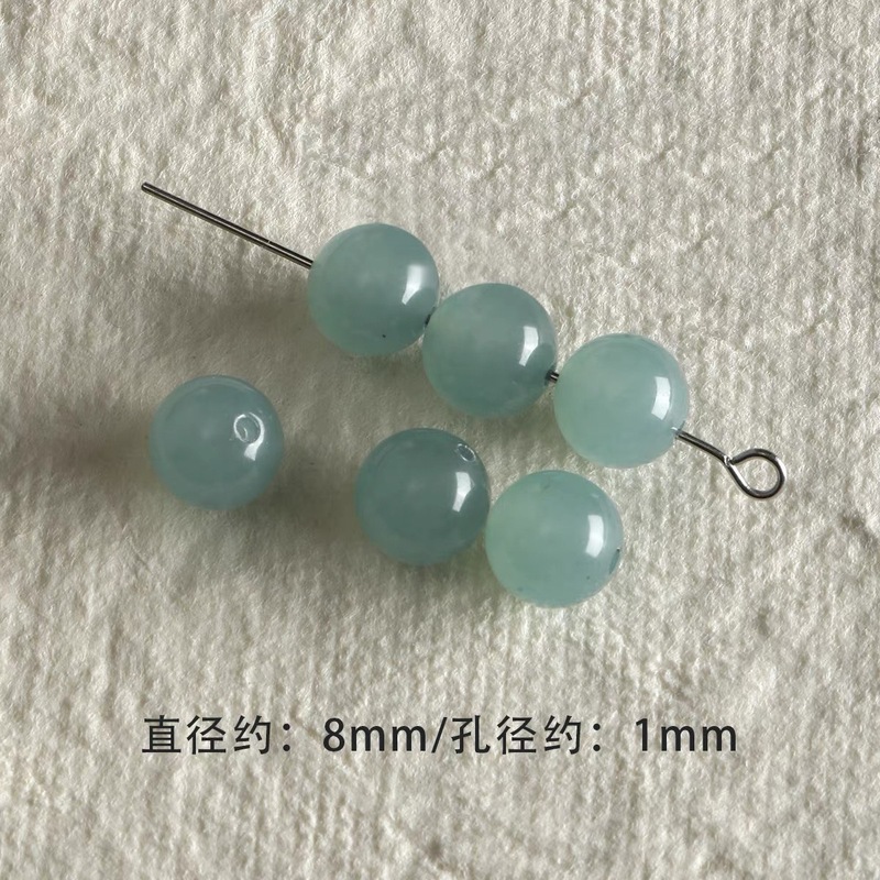 8mm红玛瑙虎眼石天然石圆珠集合手链项链串珠diy配件材料散珠子|undefined