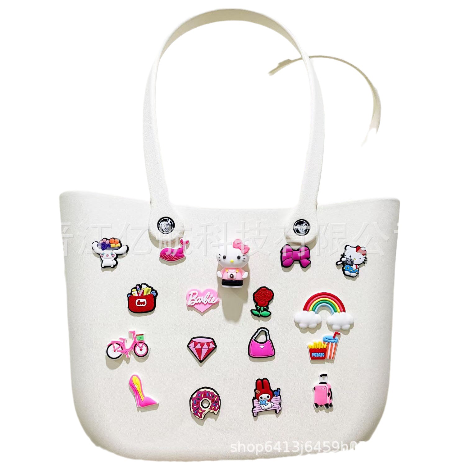 Crocs mini agujero al por mayor bolsa eva bolsa de playa bolsa de damas macaron bogg bolsa diy impermeable