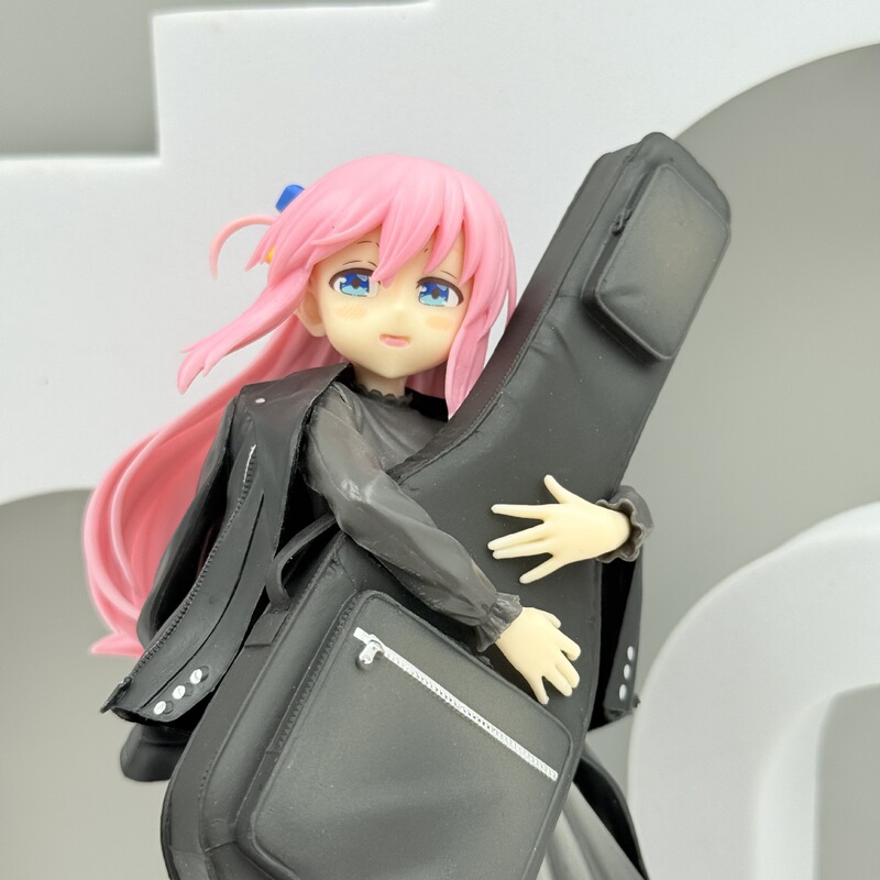 跨境新品 孤独摇滚吉他 站姿手办 二次元美少女动漫潮玩模型摆件|undefined