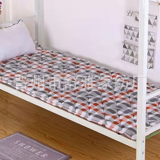Student Dormitory Mattress, Single and Double Bed Mattress, Non-Slip Foldable Floor Sleeping Mat for Bunk Beds, Special Bottom Mat