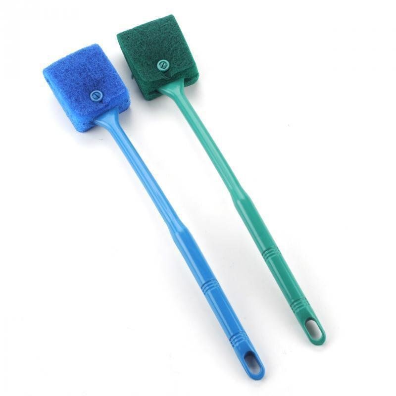 Fish Tank Brush, Fish Tank Cleaning Tool, Double-Sided Brush, Long-Handled Brush, Aquarium Tank Wipe, Turtle Tank Cleaning Brush, Seahorse Brush Fish Tank Brush, Fish Tank Cleaning Tool, Double-Sided Brush, Long-Handled Brush, Aquarium Tank Wipe, Turtle Tank Cleaning Brush, Seahorse Brush