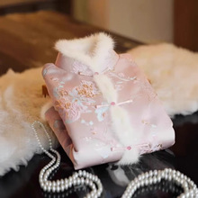 过年唐装棉服女装冬季夹棉加厚复古中国风中式改良旗袍上衣小棉袄