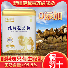 零添加纯驼奶新疆伊犁雪莲乳业甄美西域驼初乳骆驼奶粉中老年无糖