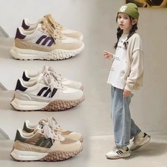 女童運動鞋2023秋季新款男童鞋子軟底中大童休閒阿甘鞋兒童鞋代發