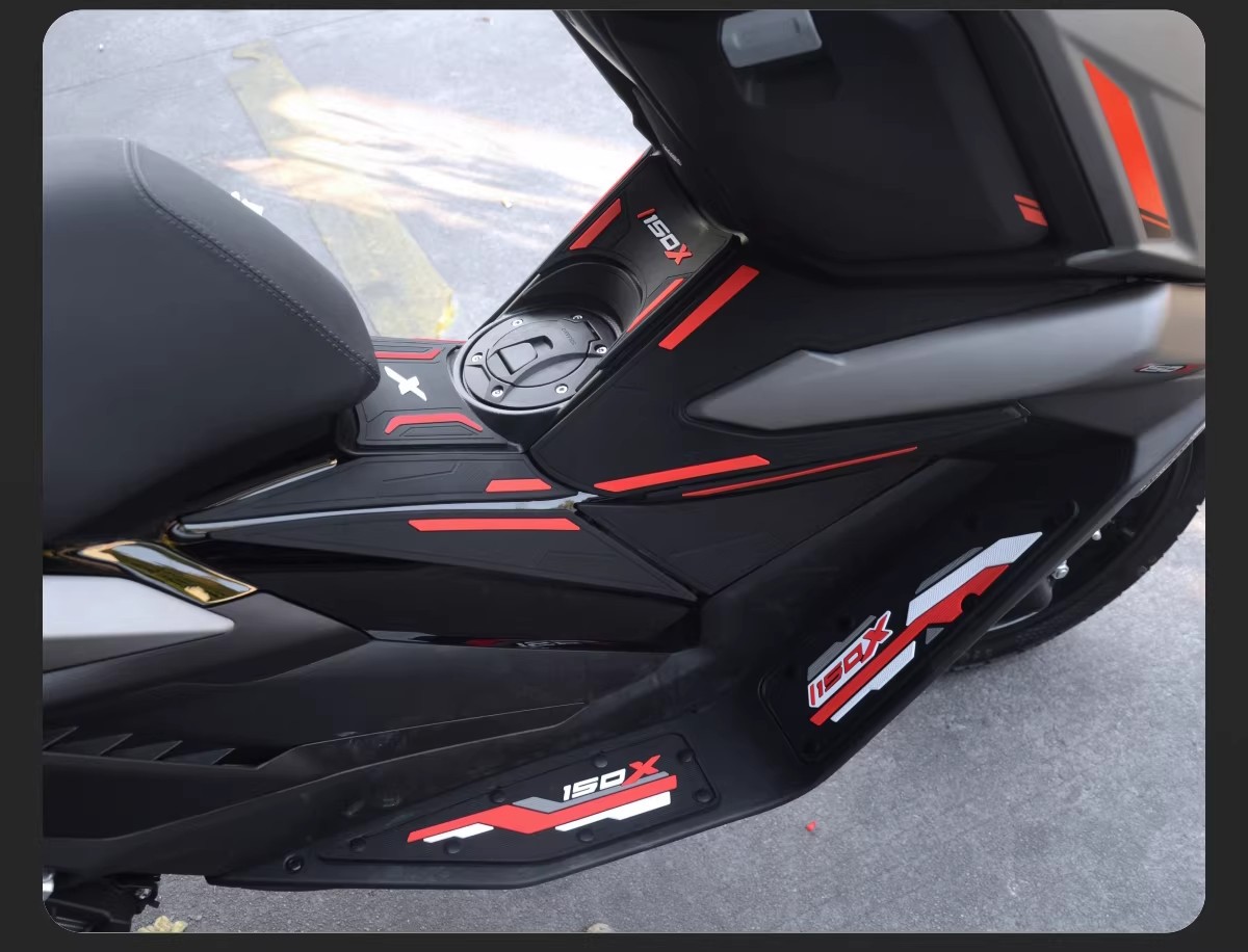 Suitable for 26 Models of Zontes 150X Motorcycle-Specific Foot Pads, Rubber Non-Slip, Non-Damaging Modification Accessories