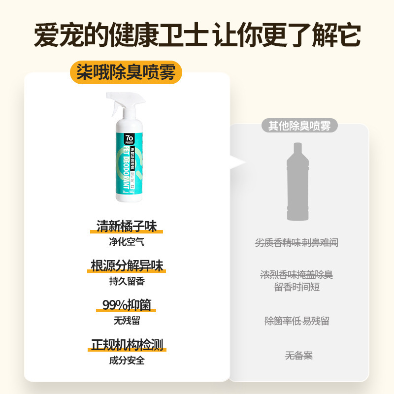 ペットの猫と犬の消臭剤屋内猫砂猫の尿と犬の尿消臭スプレー非消毒剤|undefined