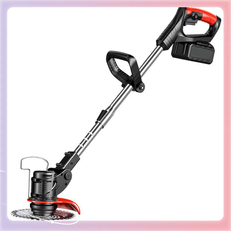 批发电动割草机锂电除草机便携锂电打草机手持家用锄草充电草坪修