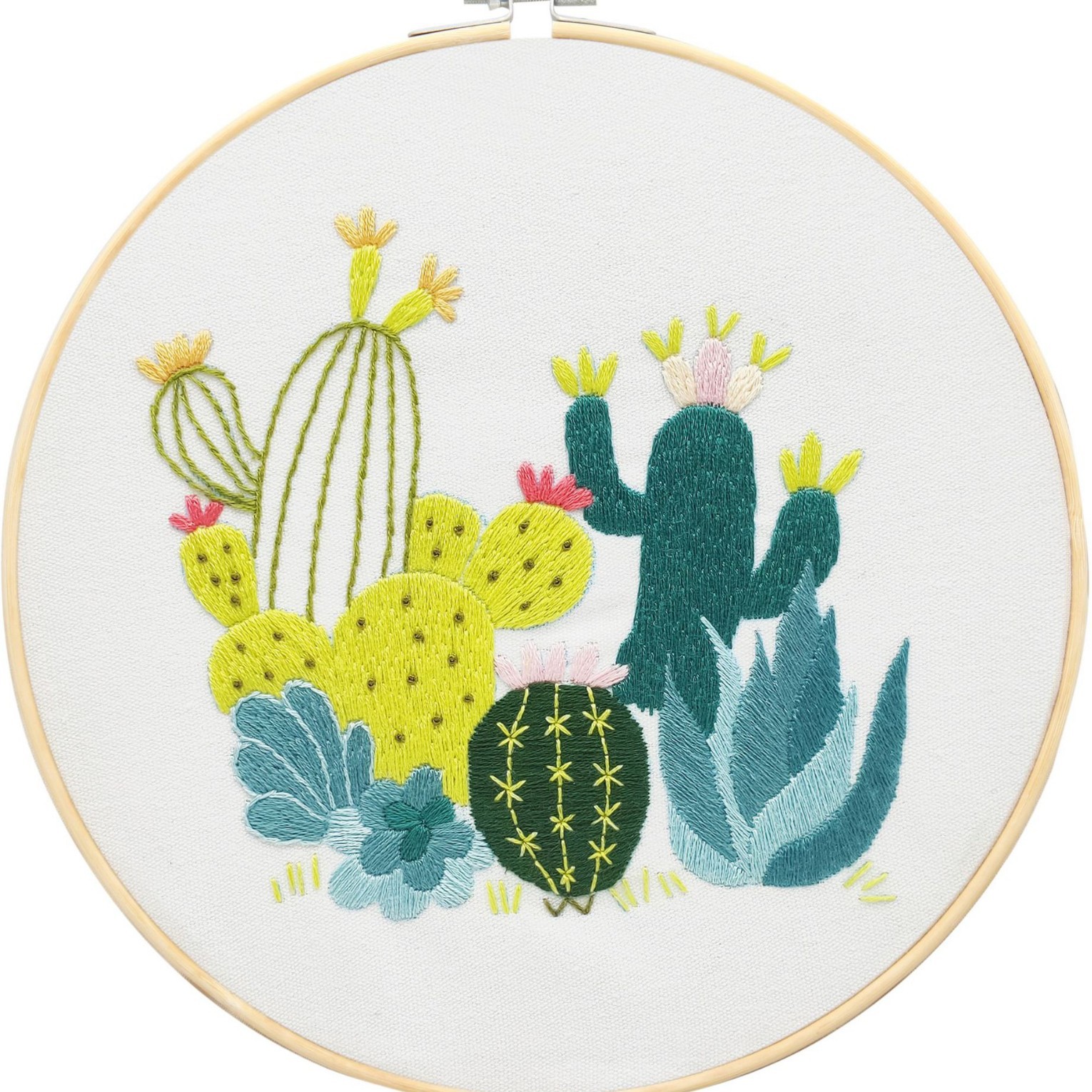 Bordado DIY Amazon nuevo material paquete Lu Bordado su bordado costura herramienta kit principiante Cruz puntada colgante pintura