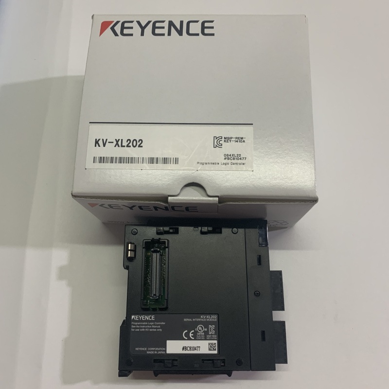 KEYENCE基恩士 KV-XL402 PLC可编程控制器 串行通信单元 质保一年