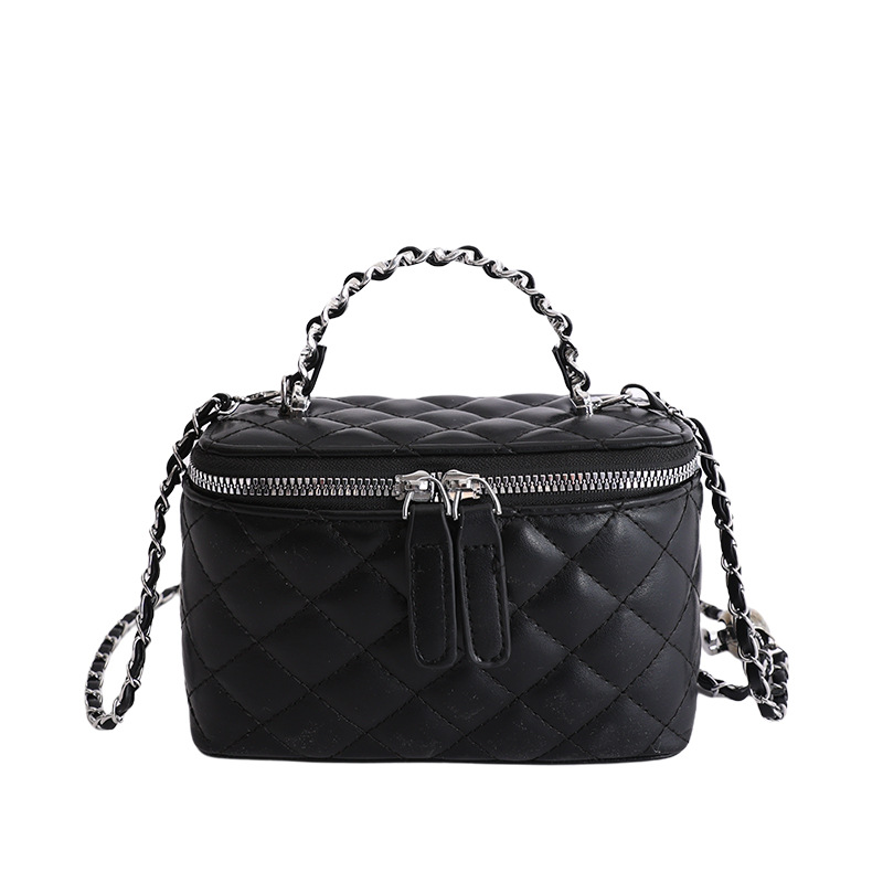 Bagos de mano de viento de fragancia para mujeres 2026 nueva moda cadena de diamante bolso de hombro ligero bolso de caja de nicho image 14
