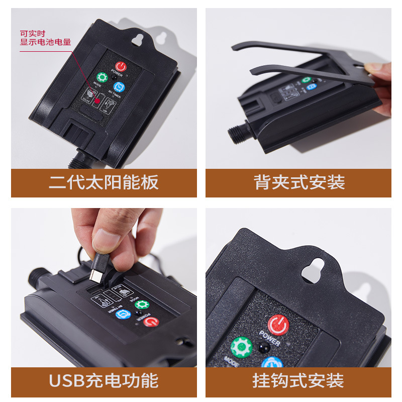 LED estrella de pentaca lámpara de cascada baja tensión 29V estrella de lámpara de diseño de jardín impermeable al aire libre efecto estrella de luz de cielo