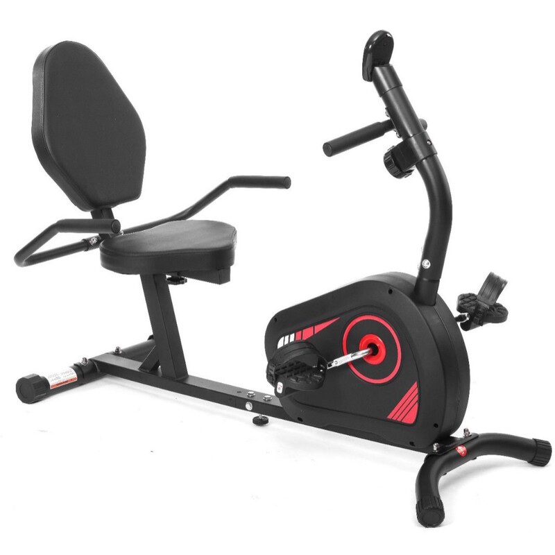 Cross-Border Mountain Bike Home Fitness Horizontal Magnetically Controlled Spinning Bike Elderly Rehabilitation Training Bicycle Wholesale
