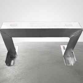 桥架托臂连接件靠墙角铁接地龙门托架吊架焊接底座立柱门型支架