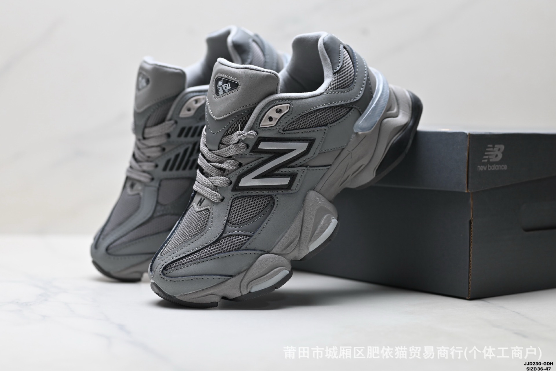 Comercio exterior nb9060 zapatos de papá New bailun Millennium Little Elephant pezuña zapatillas deportivas masculinas y femeninas red running 100 zapatos de correr
