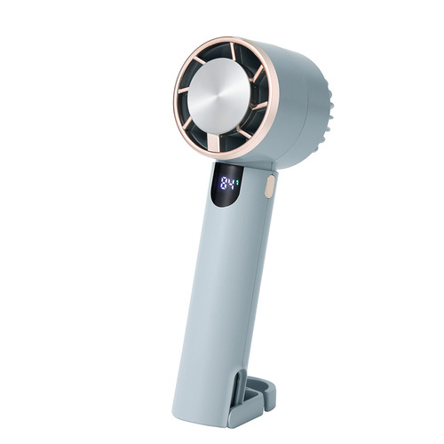 2024 New Cooling Semiconducting Handheld Portable Fan with USB Charging Mini Outdoor Fan