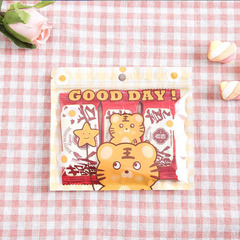 Cartoon animal self-proclaimed bag cute candy packaging bag children student accessories gift bag small size underwear packaging bag