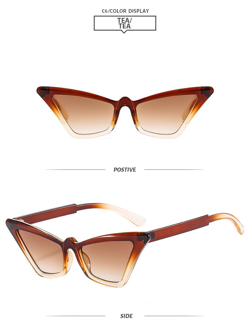 50g Weight Full Frame Glasses Structure Sunglasses Classification UV400 Protection, Resin Lens Material Butterfly Frame Glasses Style Casual, Outdoor, Selfie Occasion Color Block, Solid Color Pattern Unisex Gender Cool Style Style Cool Style Color Block Solid Color UV400 Protection Resin Butterfly Frame Full Frame Women's Sunglasses 8