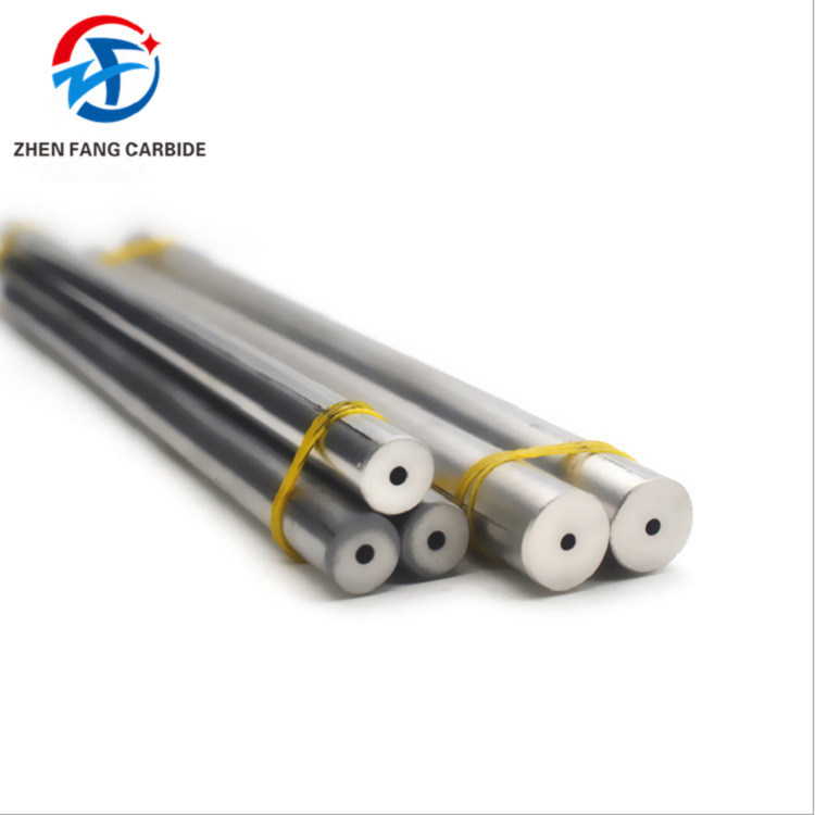 单直孔硬质合金棒料 钨钢管 株洲硬质合金