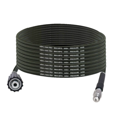 High-Pressure Explosion-Proof Pipe Unblocking Accessories Household Pipe Unblocking Sewer Pipe Cleaning Machine Pipe Unblocking Artifact (High pressure car wash water gun) - one-in-front-and-three-in-back-big-head-5m-explosion-proof-pipes