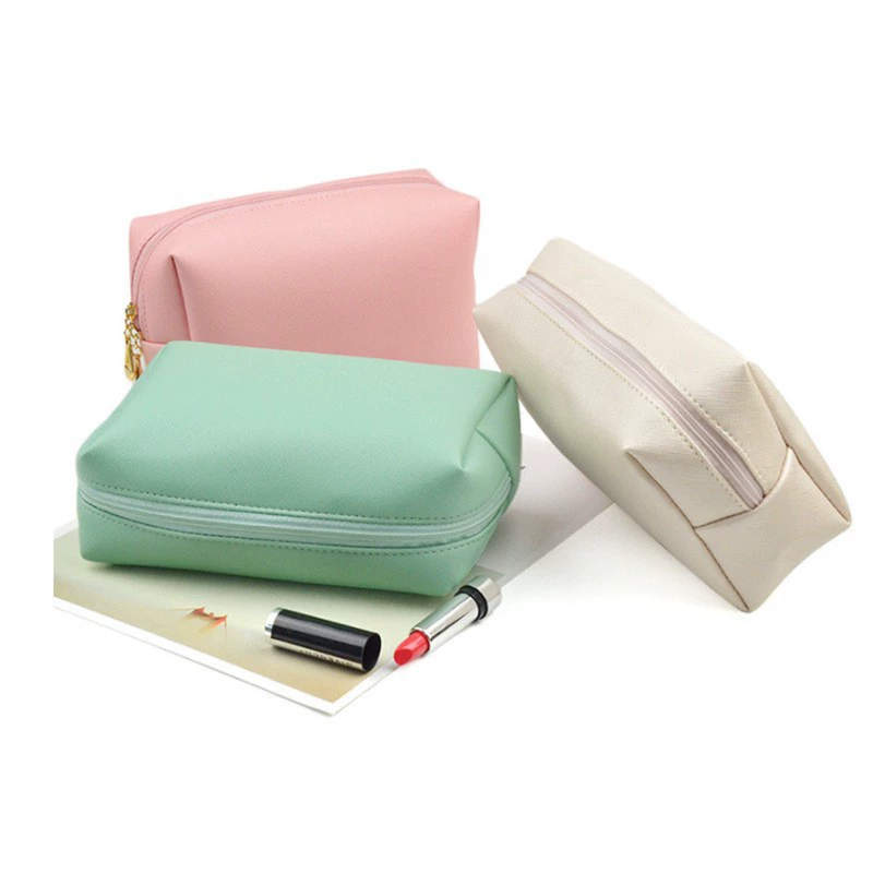 Cosmetic bag, small polyurethane waterproof high quality storage bag