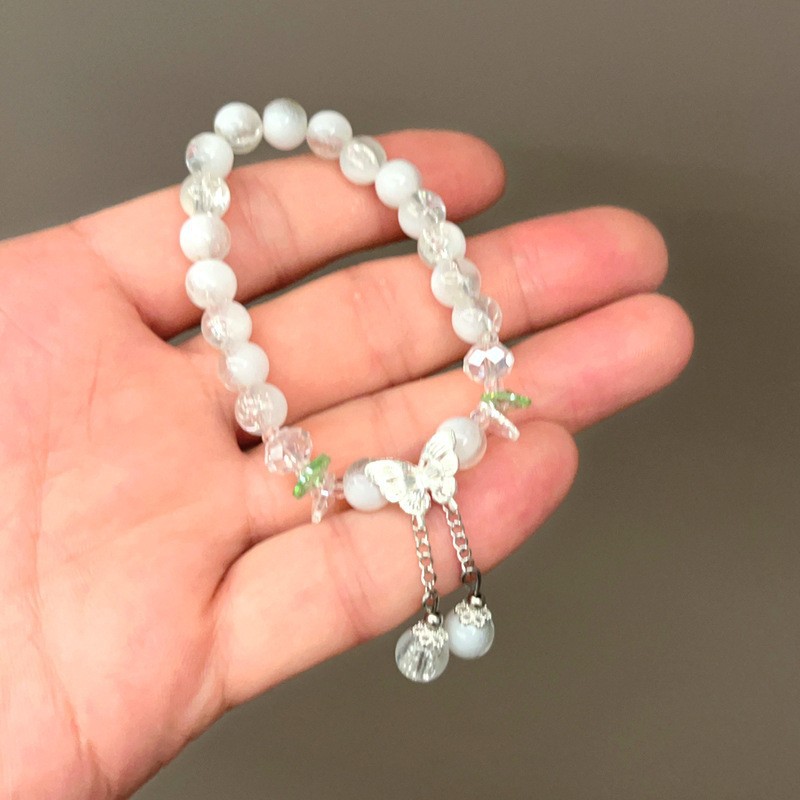 8mm 밀크캡 버터플라이-화이트