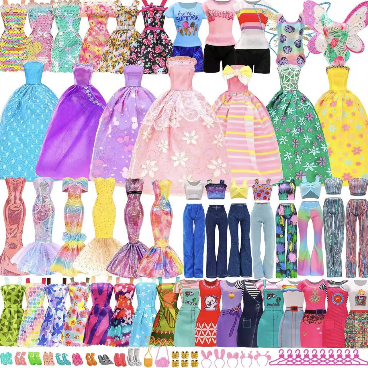 11.5-inch dress-up doll clothes mermaid girl wedding dress toy accessories skirt cross-border Amazon skirt