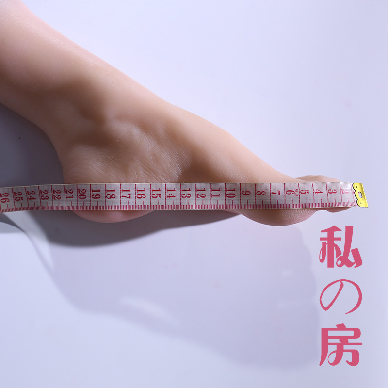 36C Artificial Foot Model Shoes Stockings Photo Props Display Manicure Pedicure Tattoo Medical Prosthetic Foot Equipment