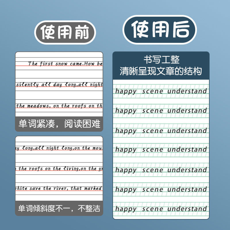 英語ポジショニングライティングペーパー英語クラフトポジショニングブック英語文小学生作文練習帳卸売|undefined