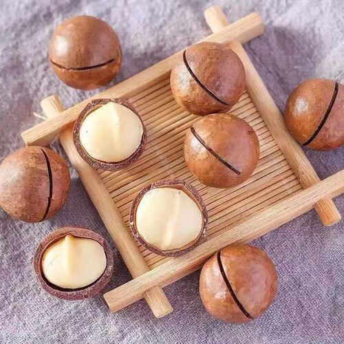 Creamy Macadamia Nuts 100g Macadamia Walnut Open New Year Nut Snacks Macadamia Nuts