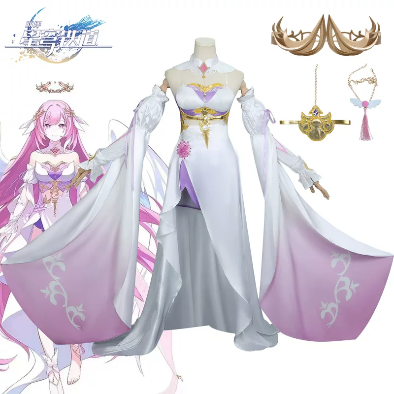 Косплей персонажа Elysia cos сервер огонь охота моль человек закон Альизия косплей игра анимационный костюм
