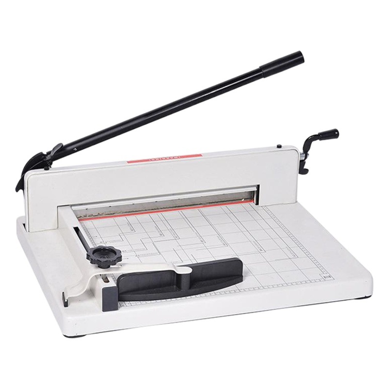 Cortadora de papel manual tipo palanca 858A3, cortador de papel grueso para álbumes, menús o cuero, máquina de corte profesional resistente image 1