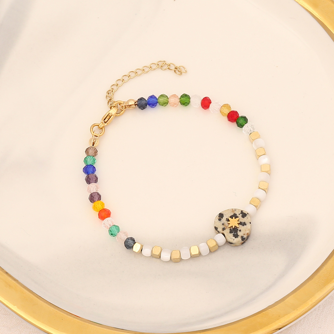 Fashion Heart Shape Stainless Steel Heart Bracelets 1 Piece