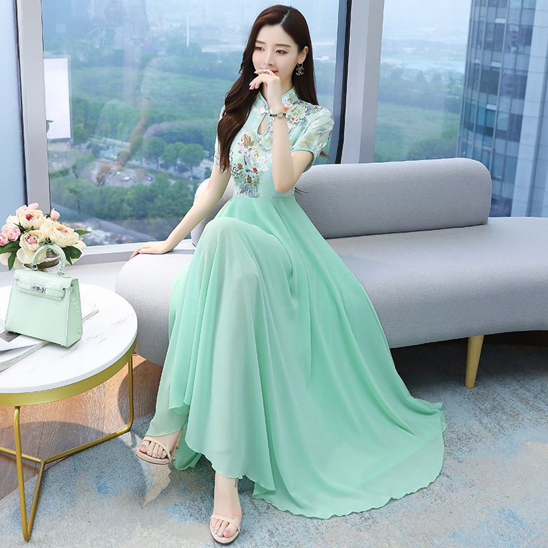 Summer elegant long skirt